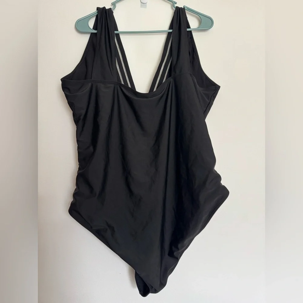 Women’s SHEIN Black One-Piece Bathing Suit-Size 4XL - Picture 3 of 4
